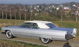 Oldtimervermietung Cadillac Deville 1966